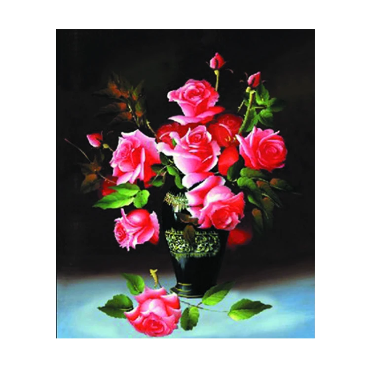 High resolution fashion wall decorative 3d picture of beautiful flower lily