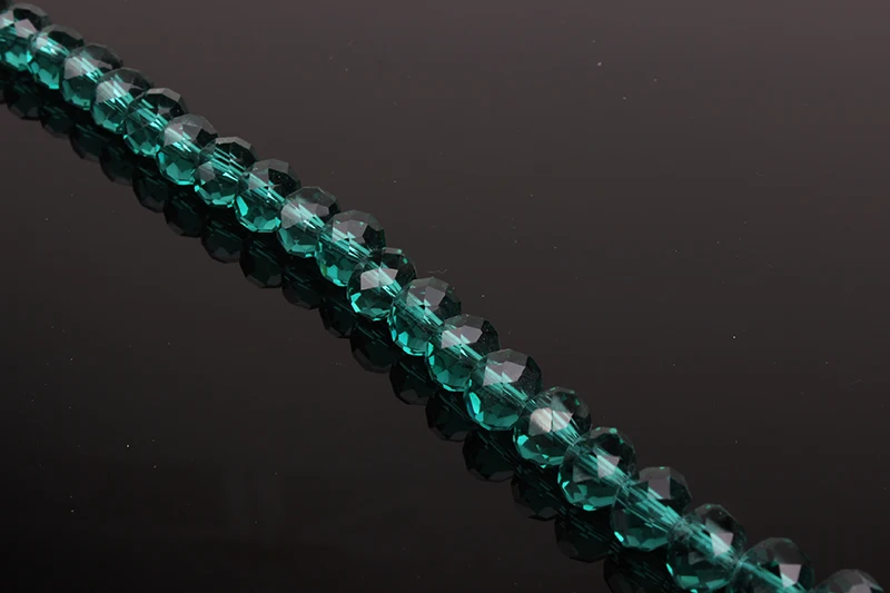 Assorted color DIY jewelry high-end rondelle crystal beads wholesale