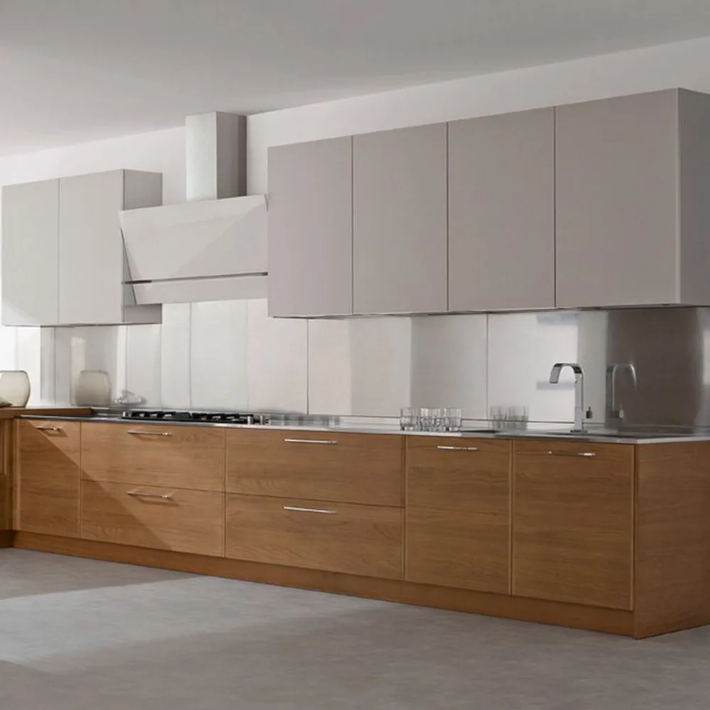 
Modern modular kitchen built in design with island for sale 