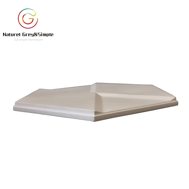 Hexagon Concrete  Design 3D Decorative Concrete Cement Wall Tiles