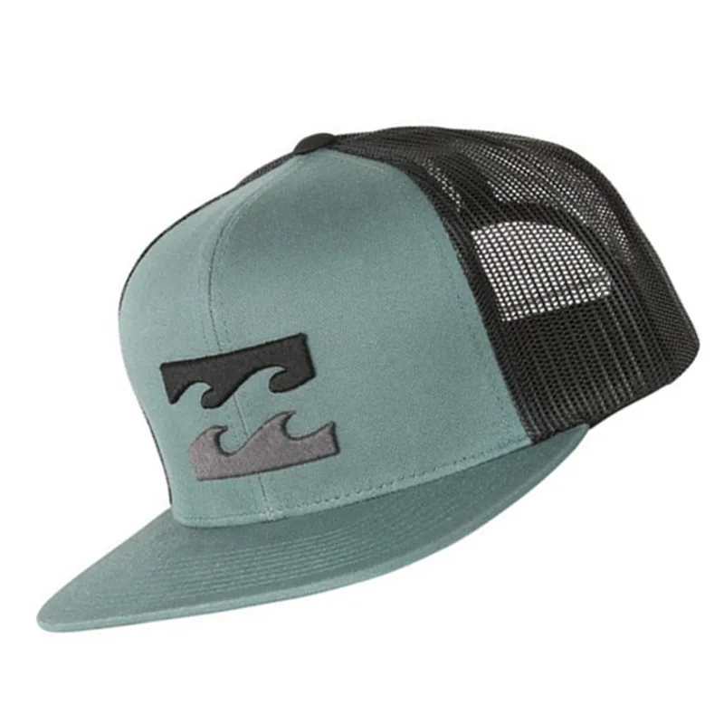 Хорошая форма Пользовательский логотип плоская защелкивающаяся задняя крышка хлопковая сетчатая