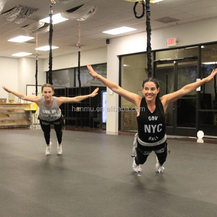 Air Bungee Dance Fly Running Cord Belt Workout Resistance Band