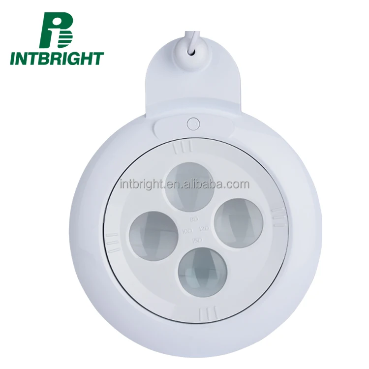 beauty salon equipment salon furniture eyelash extension magnifying glass lens facial skin led magnifier lamp