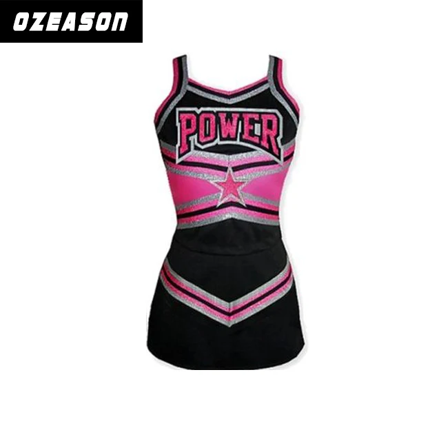 Manufacturer Custom Spandex School Youth Cheerleading Uniform For Girls Performance Sublimation Blank Cheer Uniform