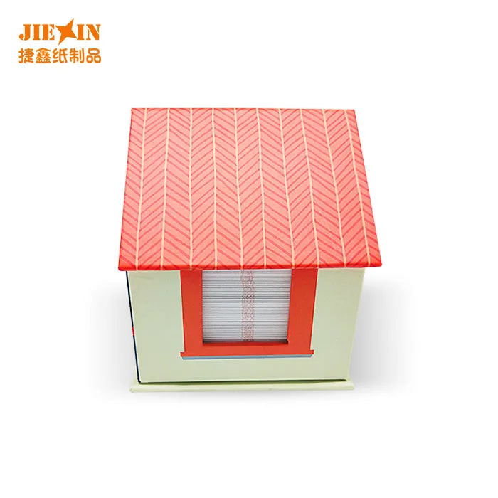 
custom print house shape notepad from China 
