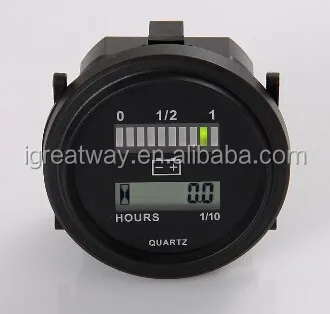 Индикатор заряда батареи 12 В/24 В 36 48 72 в и счетчик часов