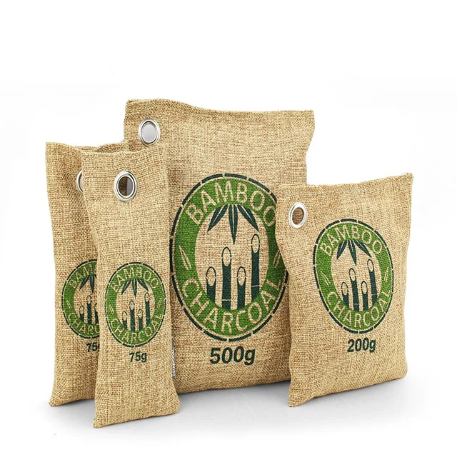 200g бамбуковый угольный мешок воздухоочиститель уголь deodrizer освежители воздуха из бамбука и плисовые, однотонный цвет, для обуви и автомобили Avialable