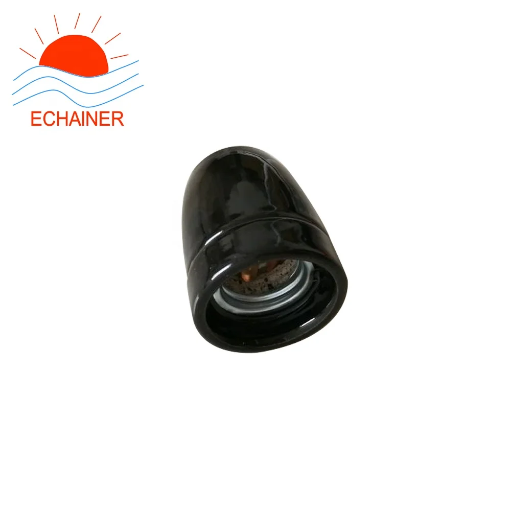 hot sale standard e27 ceramic lamp holder socket adapter