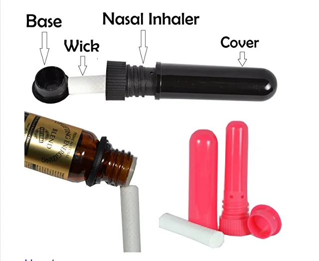 BPA free Blank Nasal Inhaler Sticks