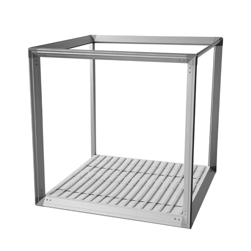 2019 fashion fabric  customized  cube led lighting box display