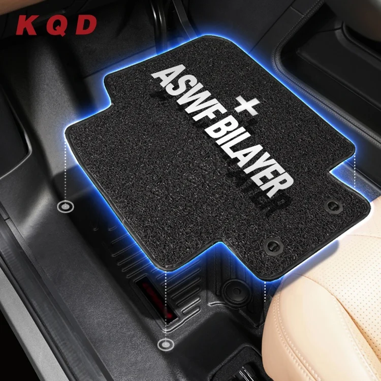  Профессиональный экологически чистый ТПЭ 3d автомобильный коврик высокое качество легко чистится 3 шт. TPO напольный для