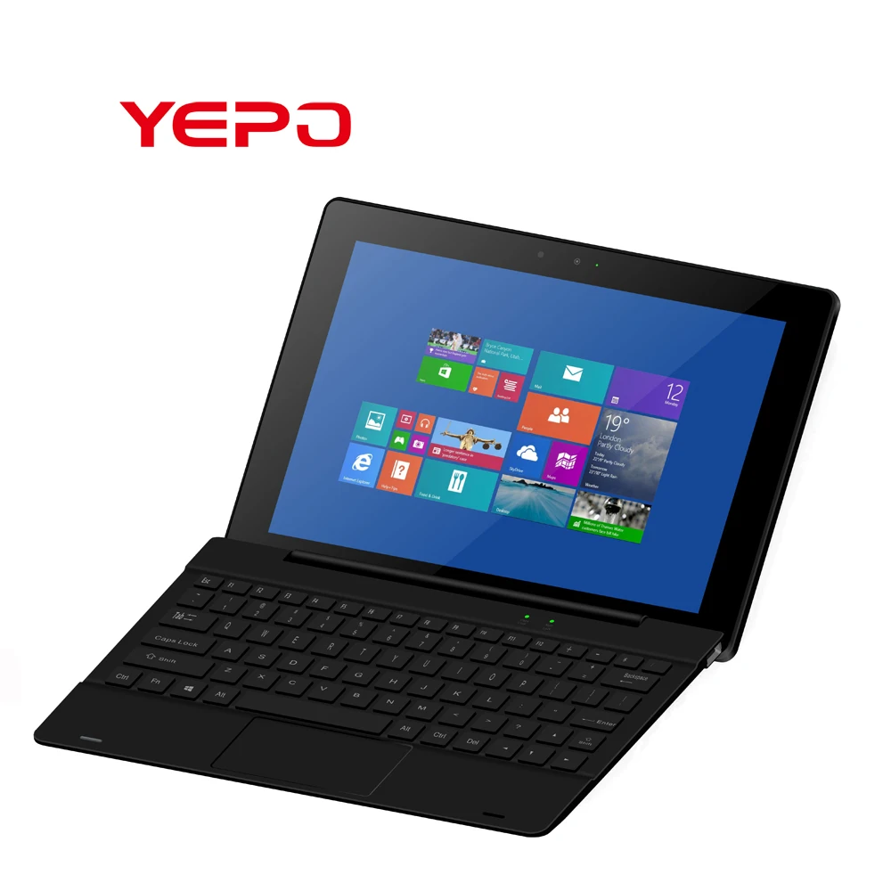 2018 new 10.1 inch Win 10 Tablet  Detachable 2 in 1 Tablet PC with Hard keyboard not used tablet pc Made in China