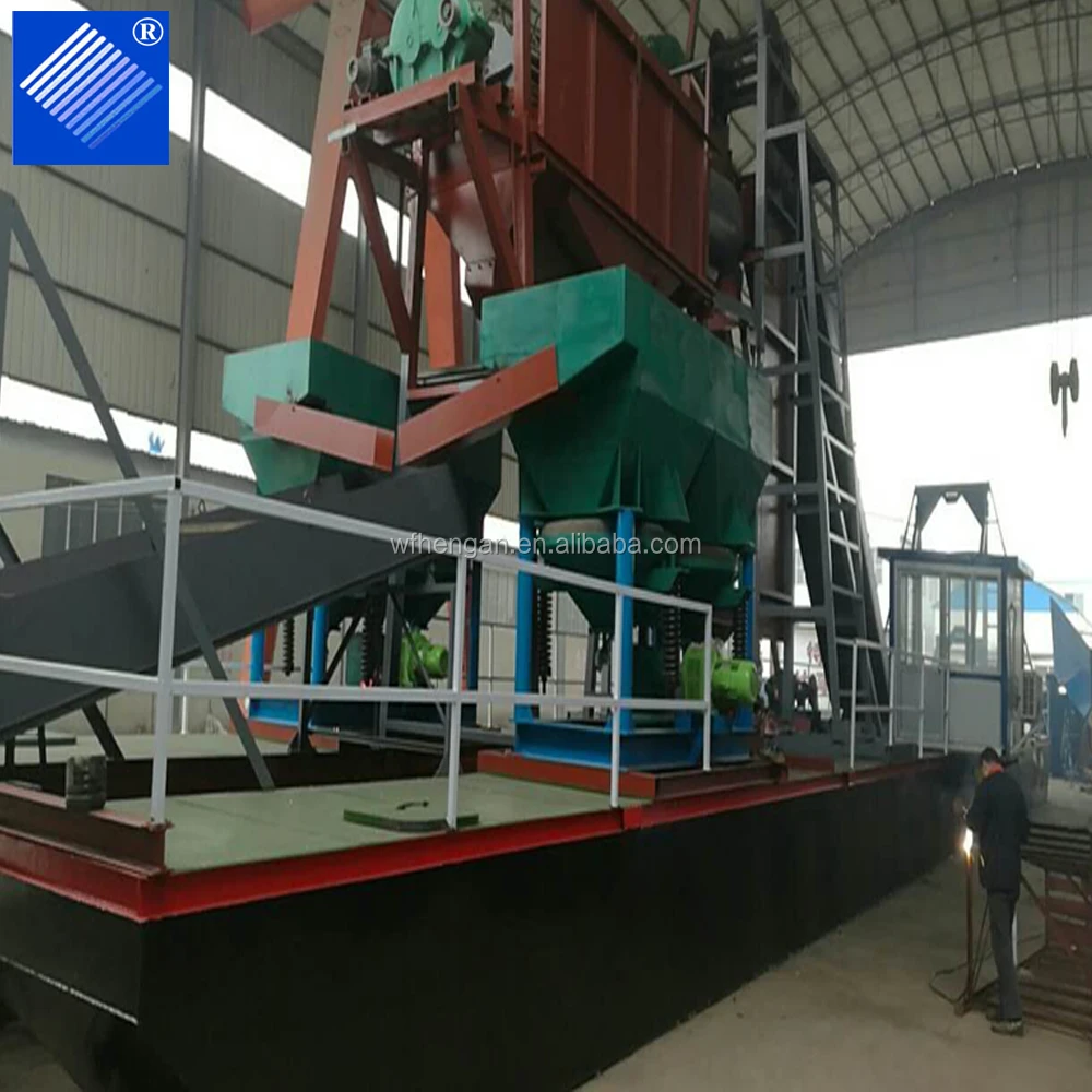 Африканская Лидер продаж, катушечная цепь, аллювиальное оборудование для дноуглубления золота на продажу