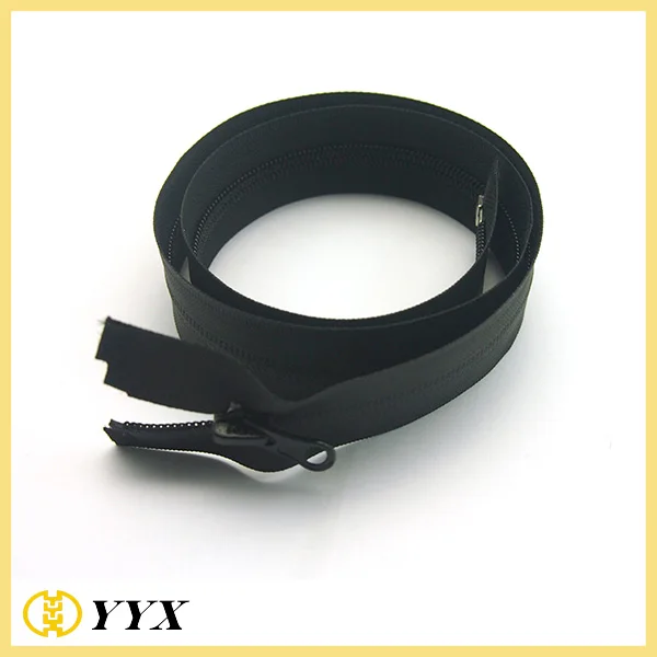 
Waterproof reverse coil zipper open ended 