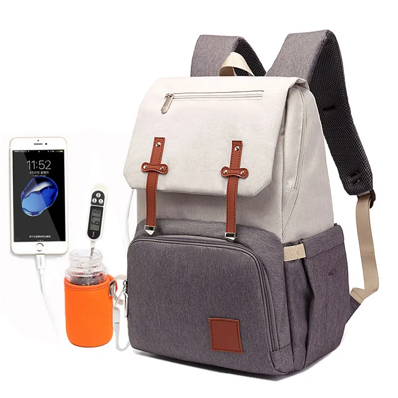 Lequeen Wholesale Baby Diaper Bags Backpack Waterproof Nappy Bag Mother Maternity Bag Woman Backpack Oxford Travel Backpack