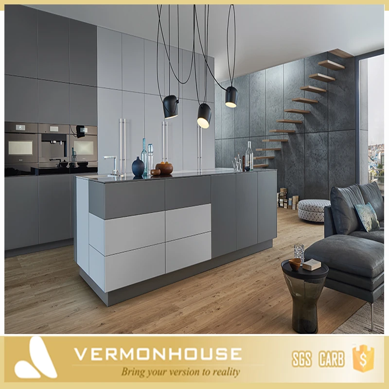 2021 Vermonhouse Latest Modern Modular Cabinet Kitchen Furniture