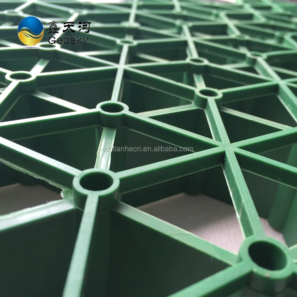 
Factory price HDPE Plastic Grass Paver / Honeycomb grass pavers for parking lot 