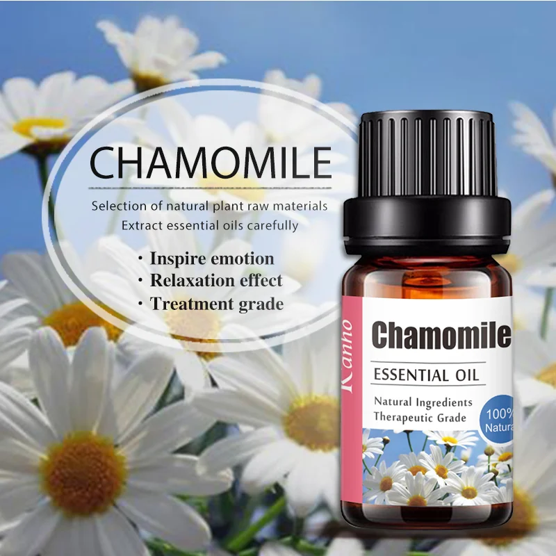 Main Kanho 10ML Chamomile Essential Oil Aromatherapy Diffuser Oil For Aromatherapy Bath Bomb Facial care  Christmas gift Kits