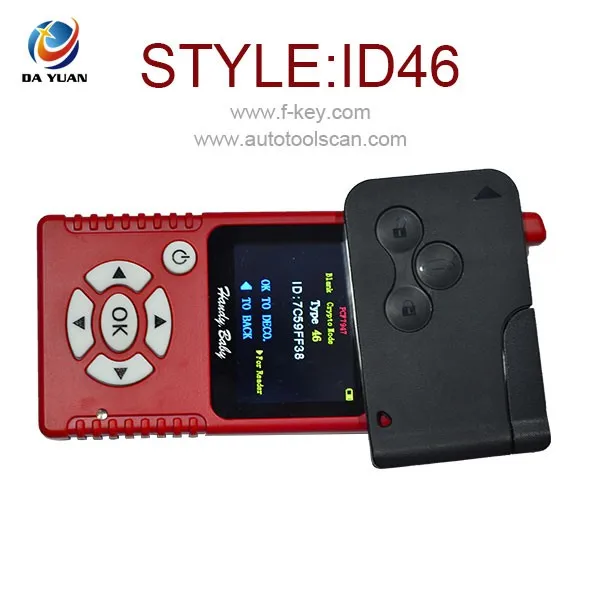 Professional Manufacturer New Products Car Keys For Renault 3 Button 433MHz ID46