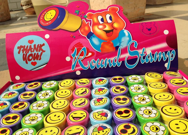 Amazon and ebay hotsale mix designs 60pcs kids stamp set