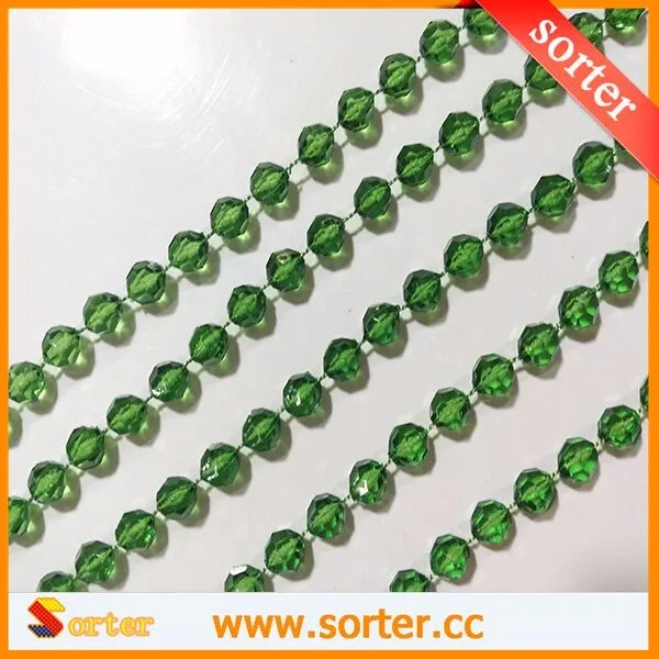 plastic chain for curtains, small plastic chain