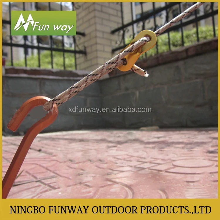 tent rope tensioner camping equipment rope tightener cord fastener
