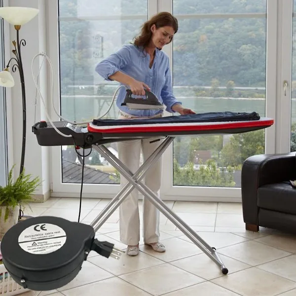 Extendable Cable for Ironing Board System Retracting Power Cord Reel
