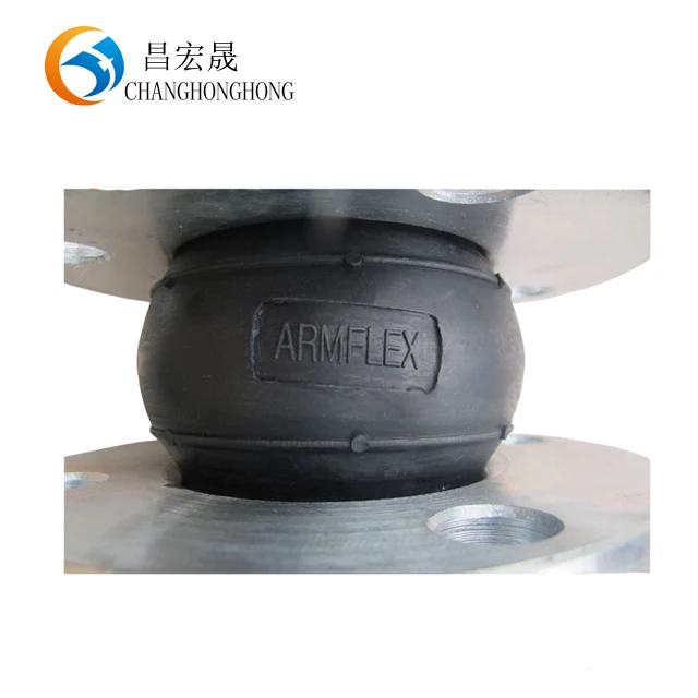 Epdm Rubber Connector Flexible Rubber Coupling with Flange for thermal pipes
