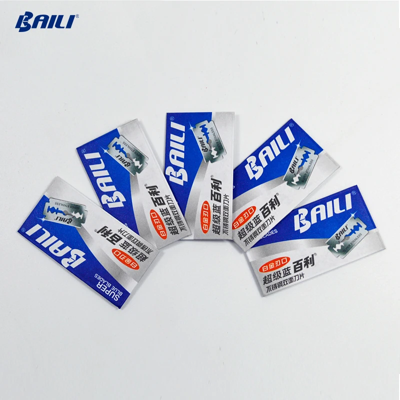 
STAINLESS STEEL DOUBLE EDGE RAZOR BLADES 