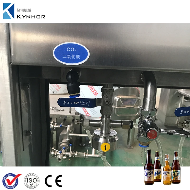 Micro brewery equipment manual glass bottle beer filling capping machine