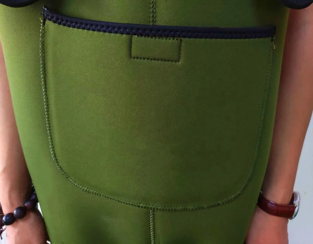 4,5 мм Неопреновые 100% водонепроницаемые резиновые сапоги нагрудные рыболовные сапоги из неопрена