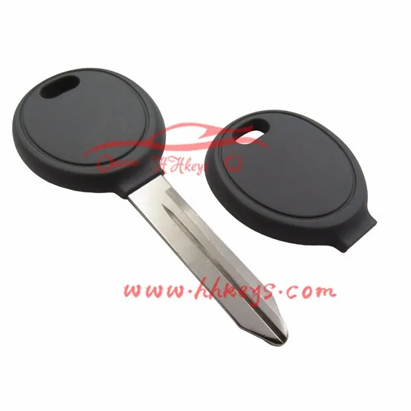 Uncut transponder chip ignition key blank replacement for Chrysler auto key no logo