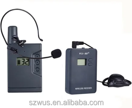 Portable voice translator,wireless tour guide interpretation System for international conference,group training devices