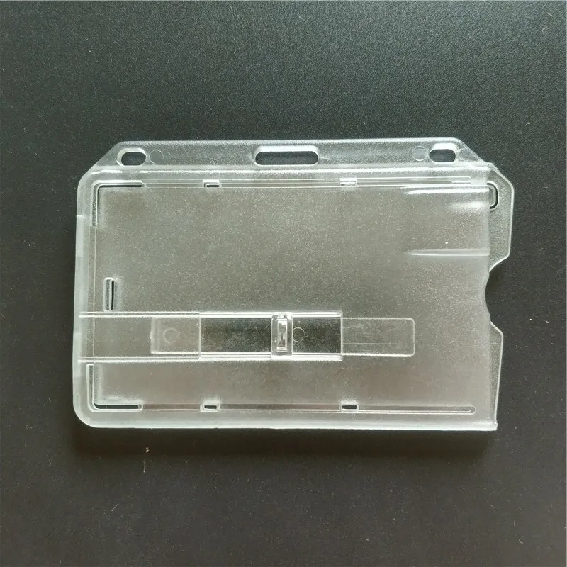 Лидер продаж, жесткий пластиковый держатель для удостоверения личности, Жесткий Чехол для удостоверения личности, держатель для удостоверения личности для персонала