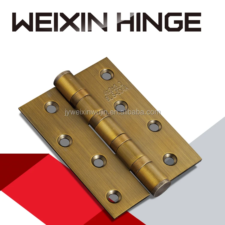 Popular 4 Inch Stainless Steel  Ball Bearing Door Hinge