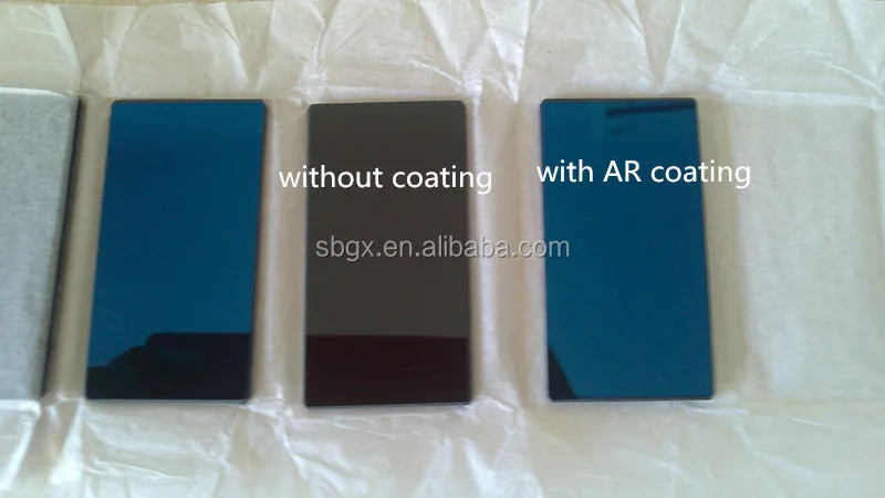 factory customize 365nm 254nm UV bandpass filter with AR coating zwb2 zwb1