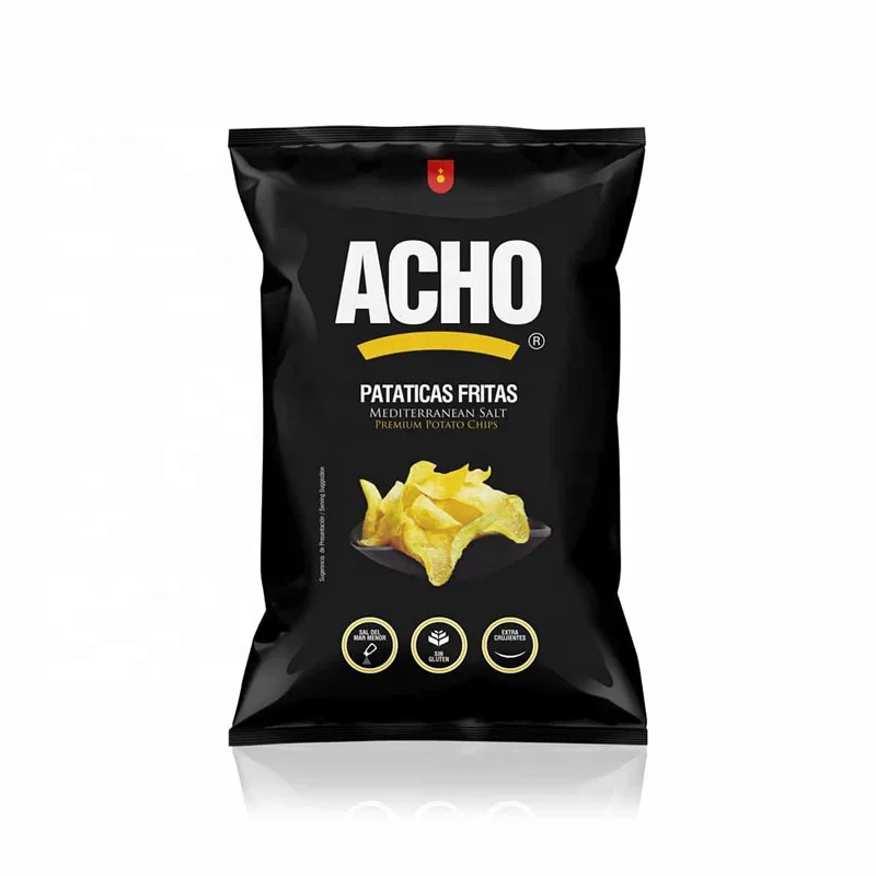 Упаковочный материал для картофельных чипсов с фольгой пакет оптом