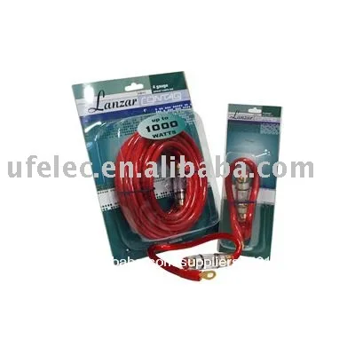 Built-in fuse holder with power cord