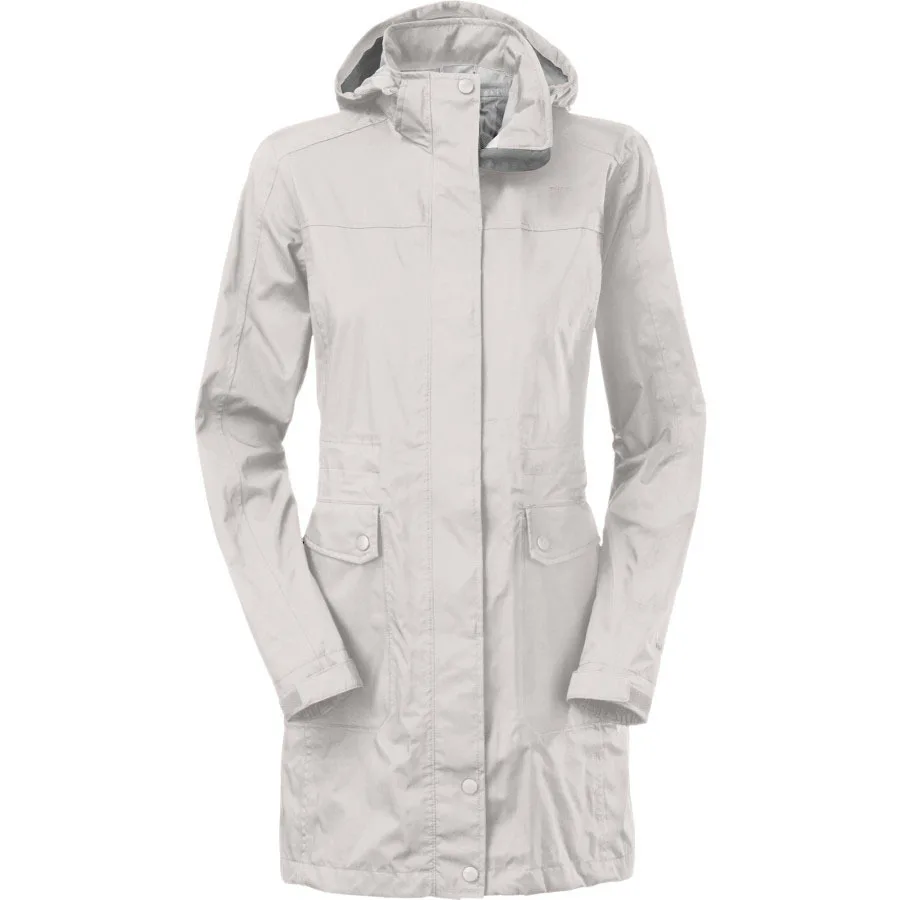 Женский Длинный модный ветровка дождевик