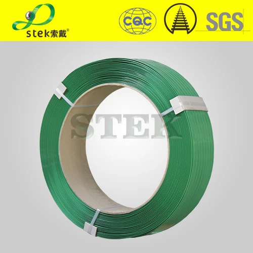 PET strapping for band packing brick with pallet
