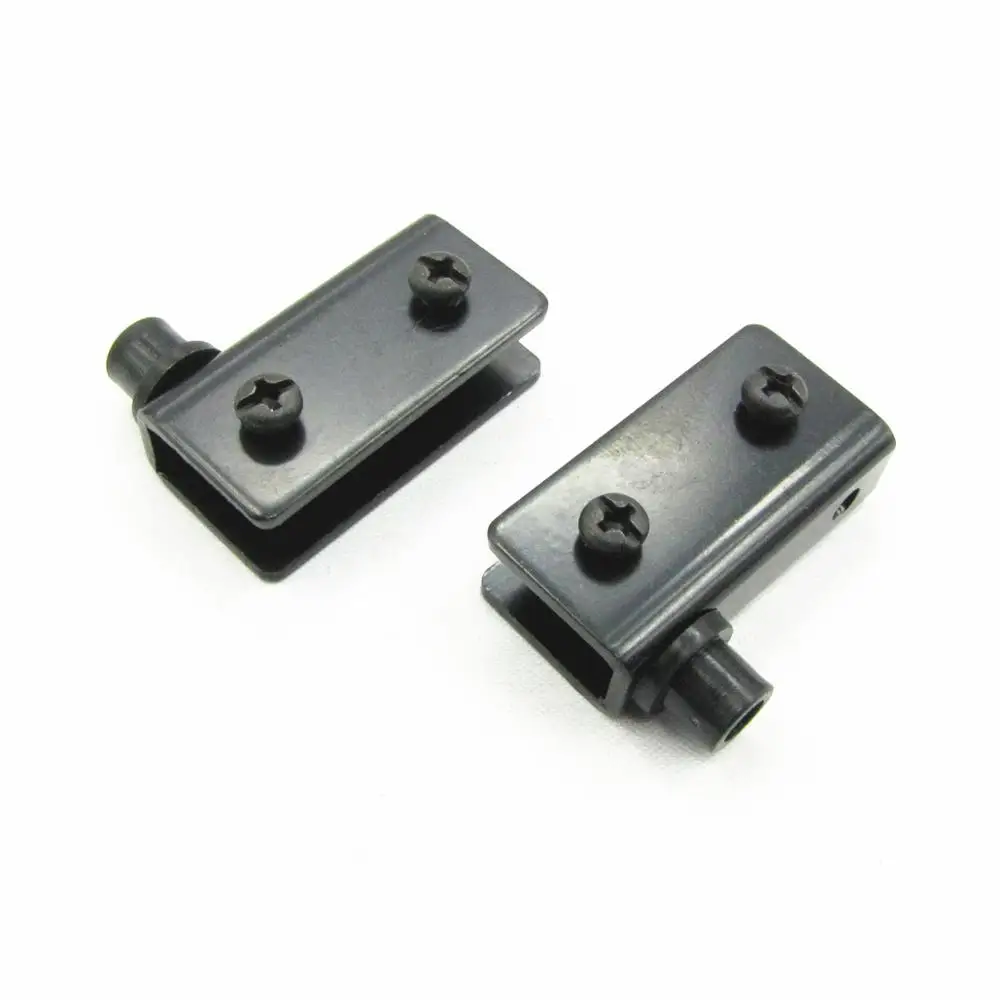 Side mount glass door hinge