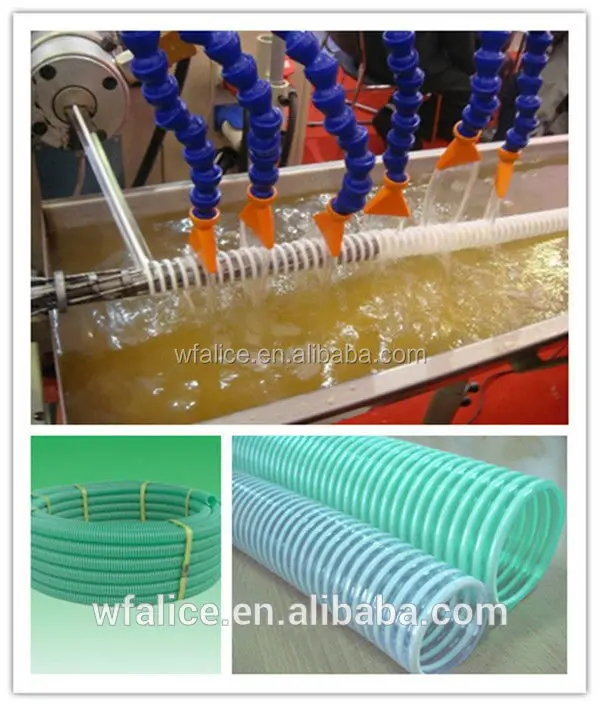 Экструзионная Машина для ПВХ труб/Экструзионная линия труб экструдера всасывающего шланга из