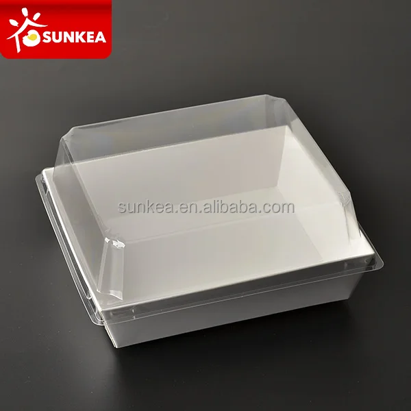 Printed paper sushi tray for sushi container