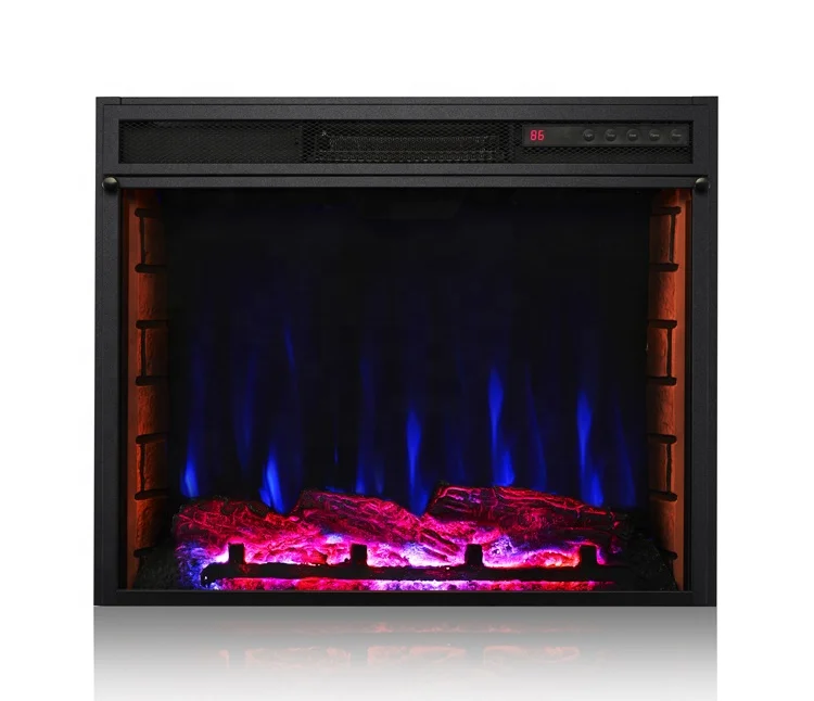 Modern portable indoor modern living room 9 hours timer electric fireplace with remote control