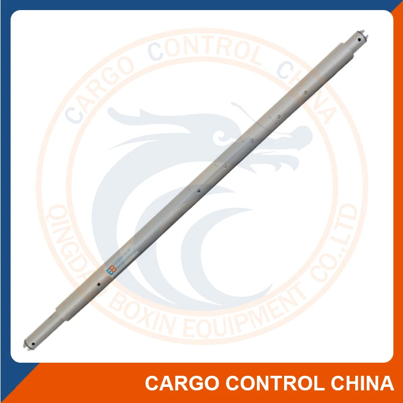 Adjustable truck transport steel load lock cargo shoring bar