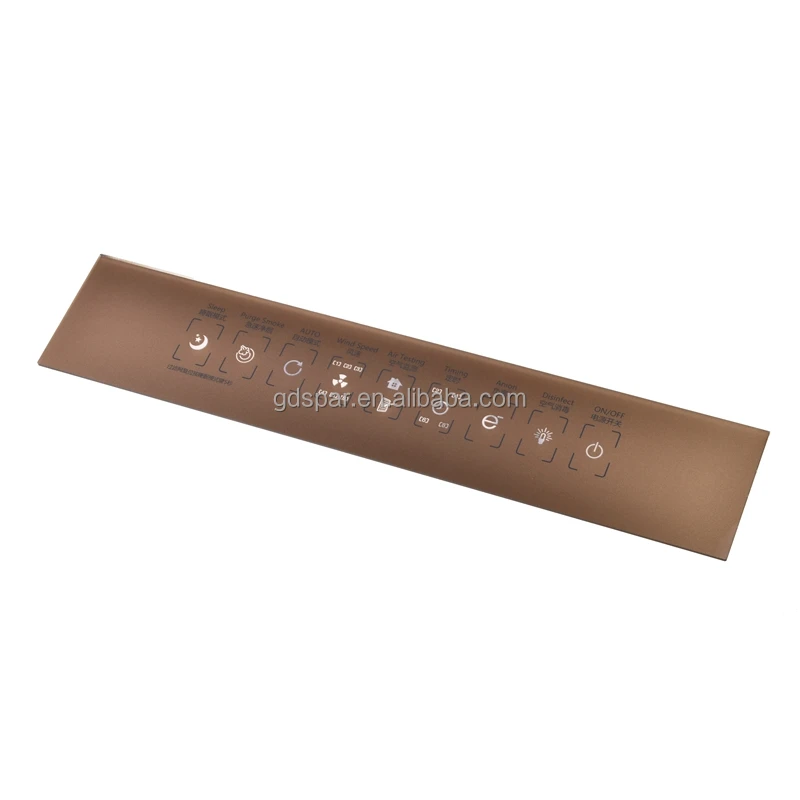 Customized silk-screen printing  graphic overlay with 3M adhesive