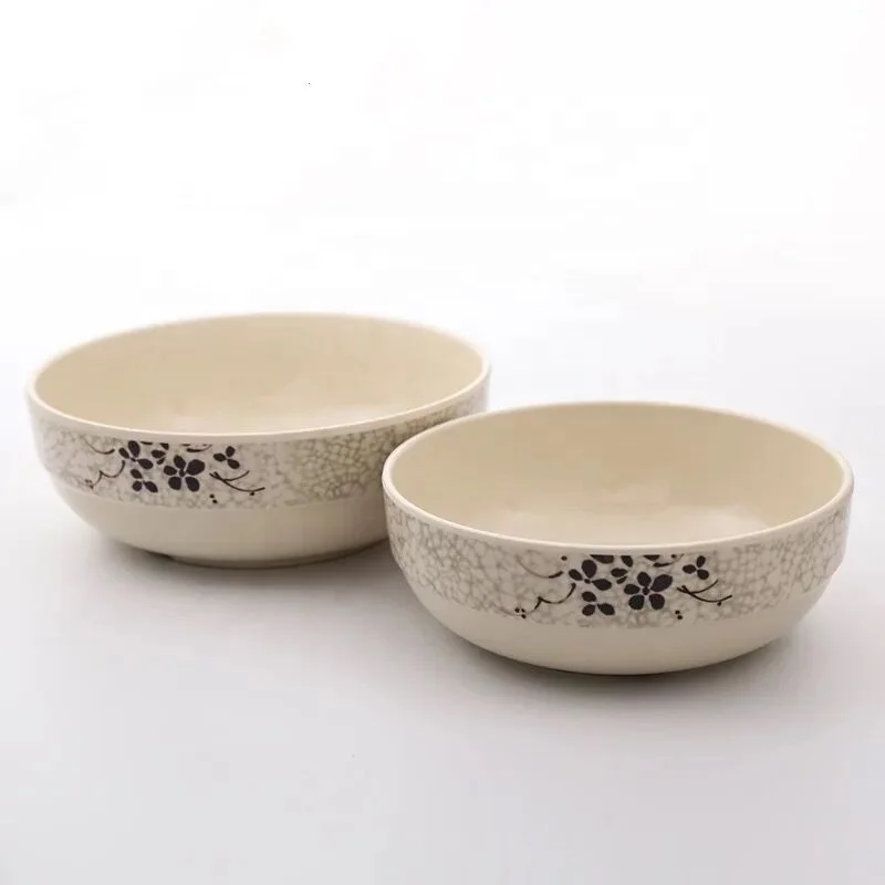 Korean melamine dinner bowls dinnerware sets
