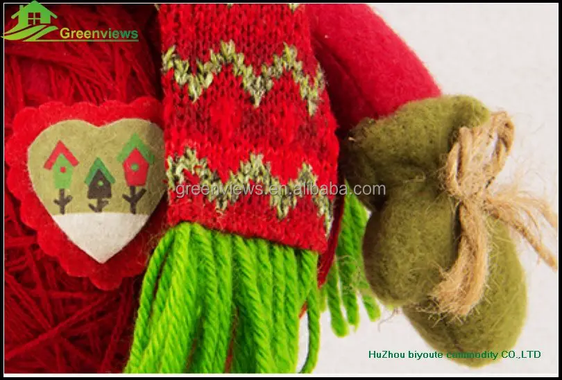 
Christmas stuffed standing plush reindeer snowman Santa claus stuffed toys 