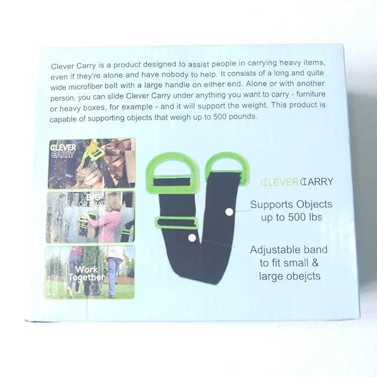 
Moving Furniture Adjustable Lifting Straps 