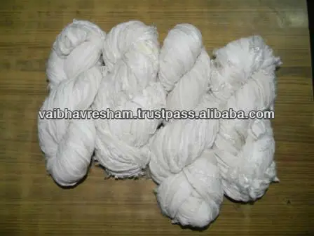 
Recycled Chiffon White Ribbon For Knitting & Craft Work 